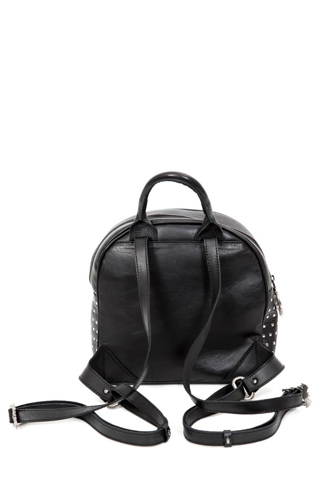 New Rock Leather Studded Backpack