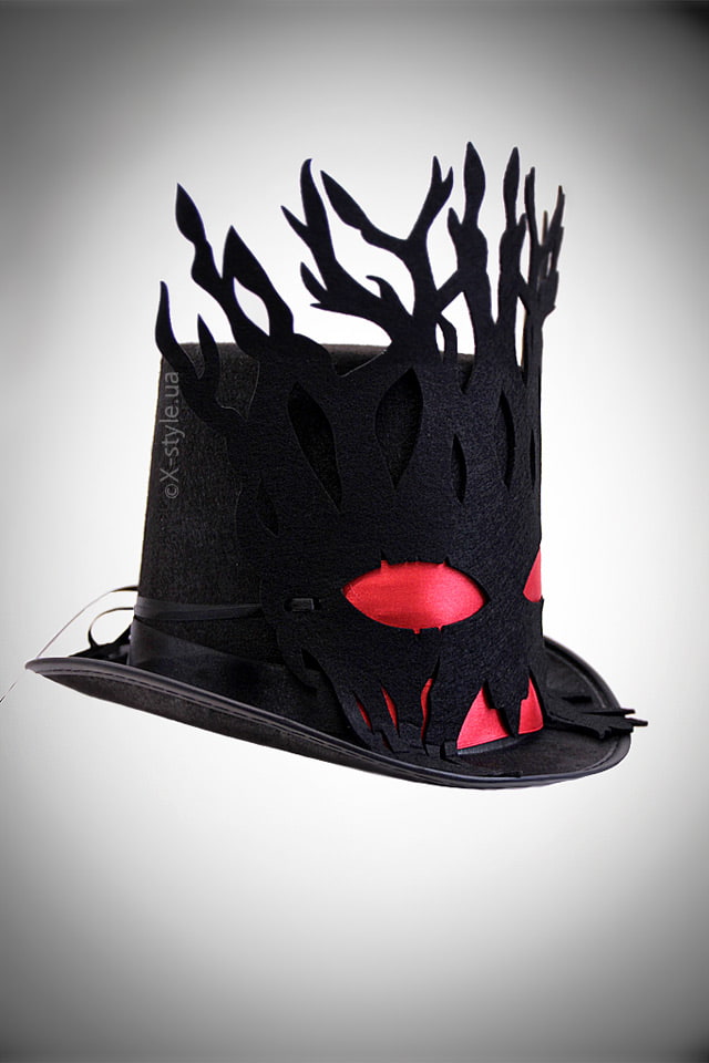 Карнавальная женская шляпа Scary Forest