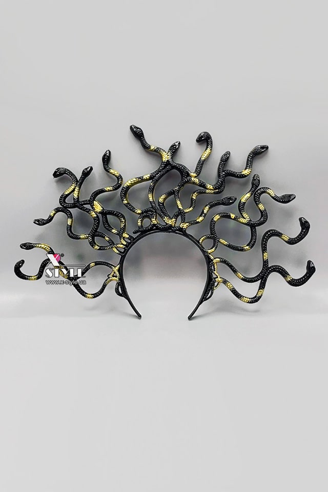 Halloween Snakes Tiara Headdress