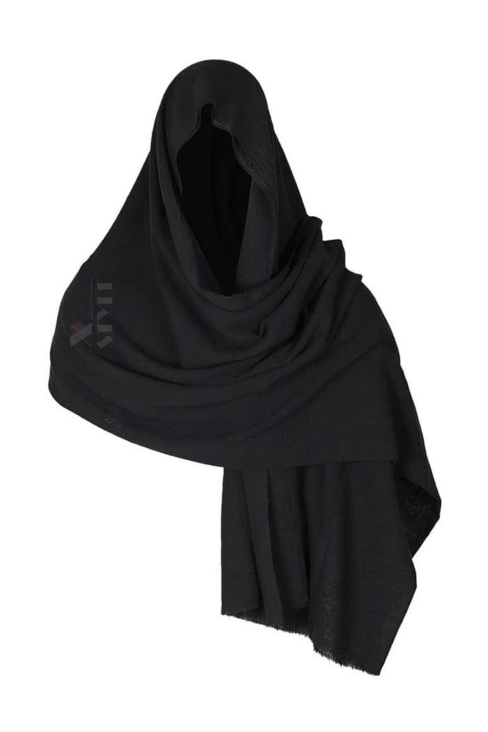 Long Black Scarf "Wanderer"