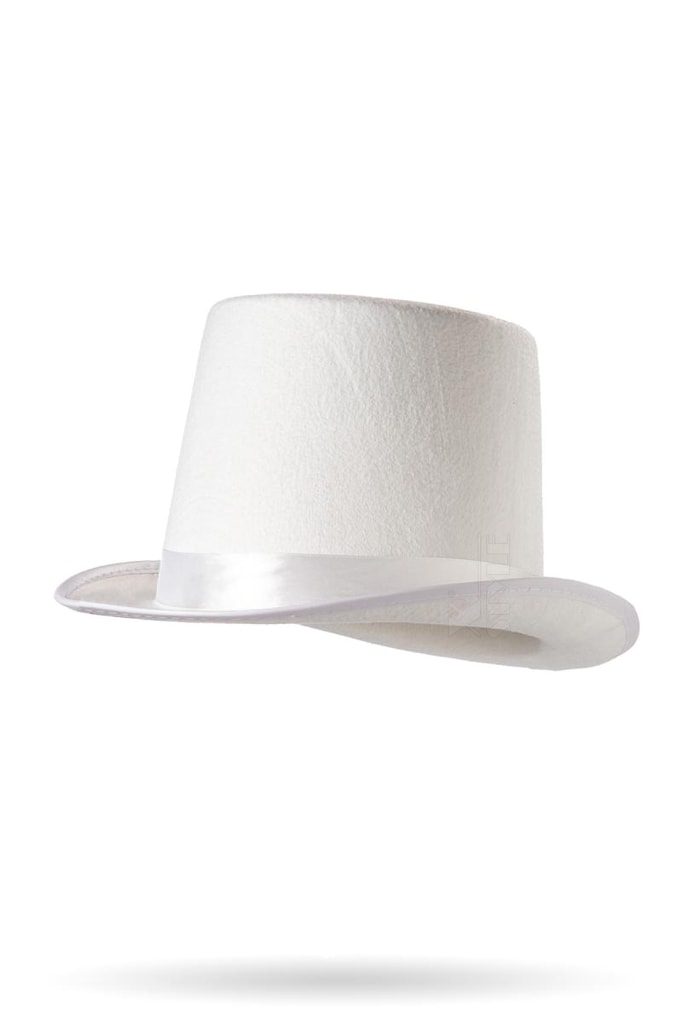 White Women's Top Hat M1039