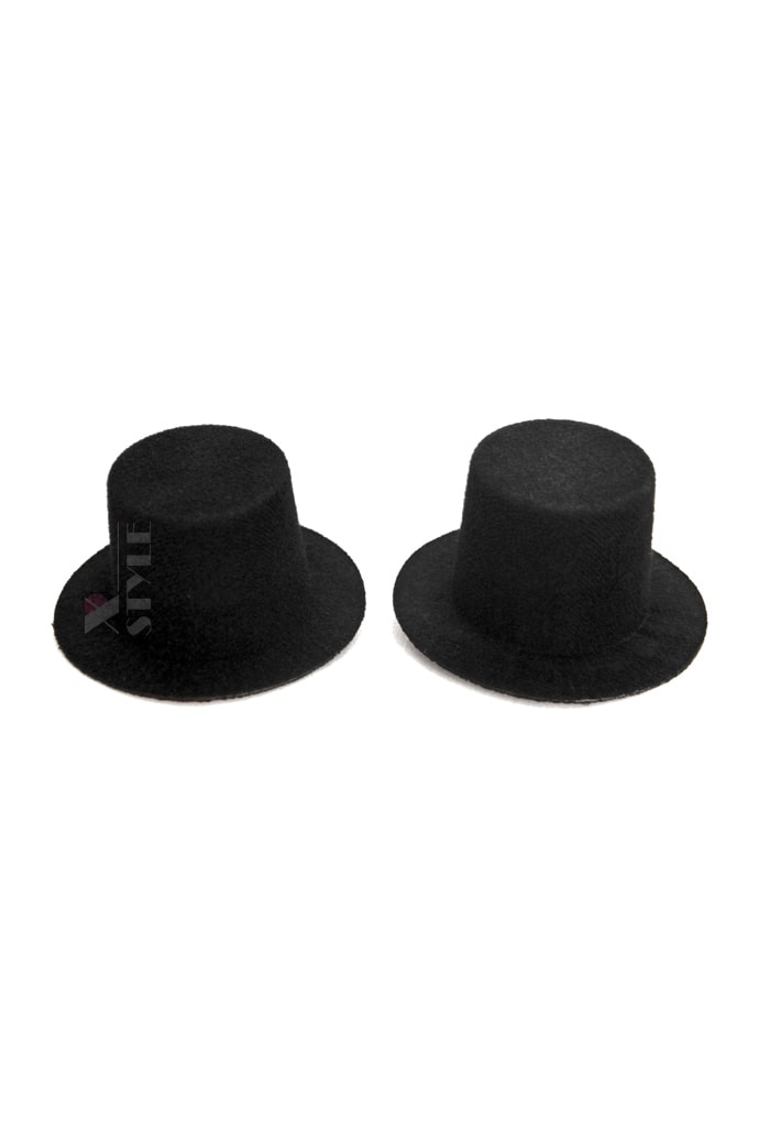 Черные шляпки (2 шт)