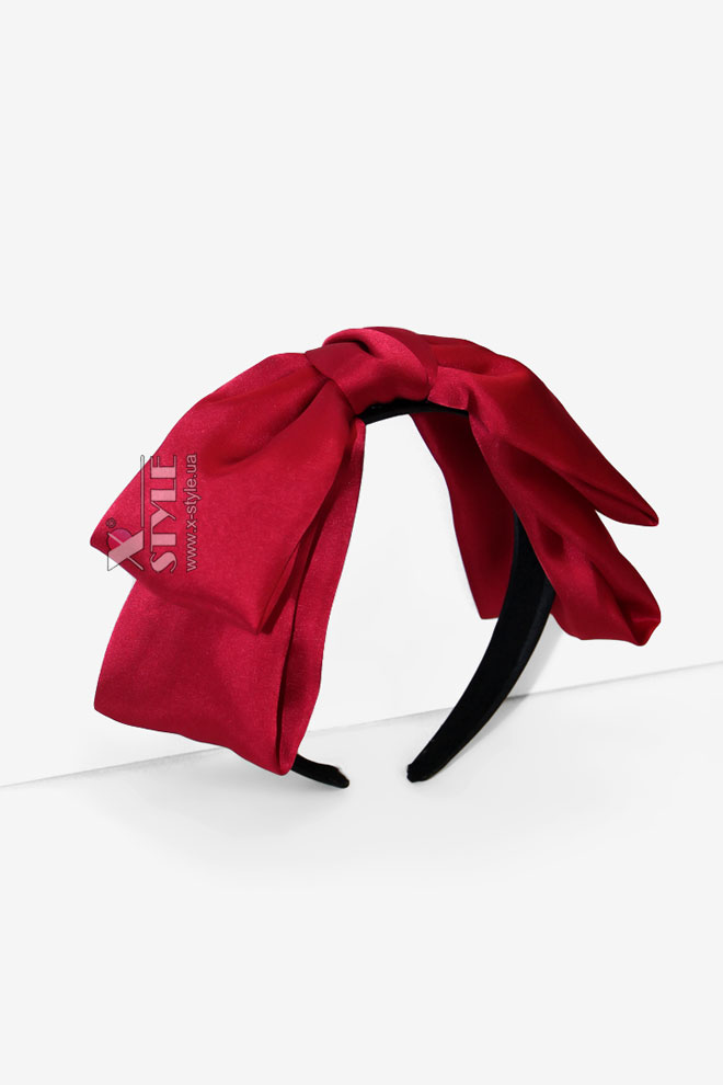 Обруч женский для волос с бантом X4271 (504271)