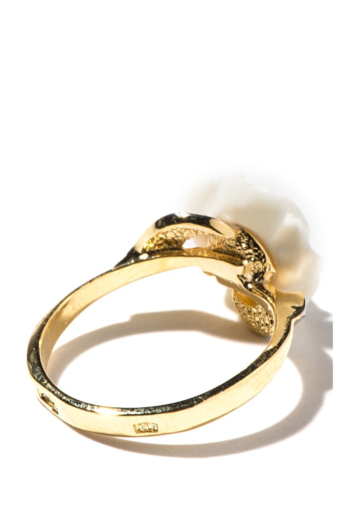 Katarina Ring (Gold-plated with Rhodium)