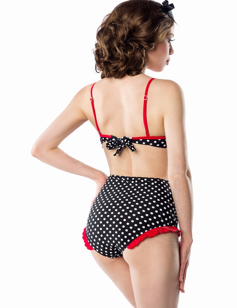 Vintage Polka Dot Bikini Swimsuit