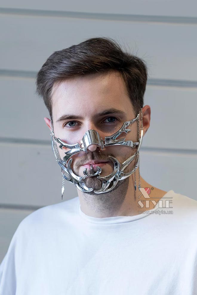 Чоловіча та жіноча маска "Кіборг"