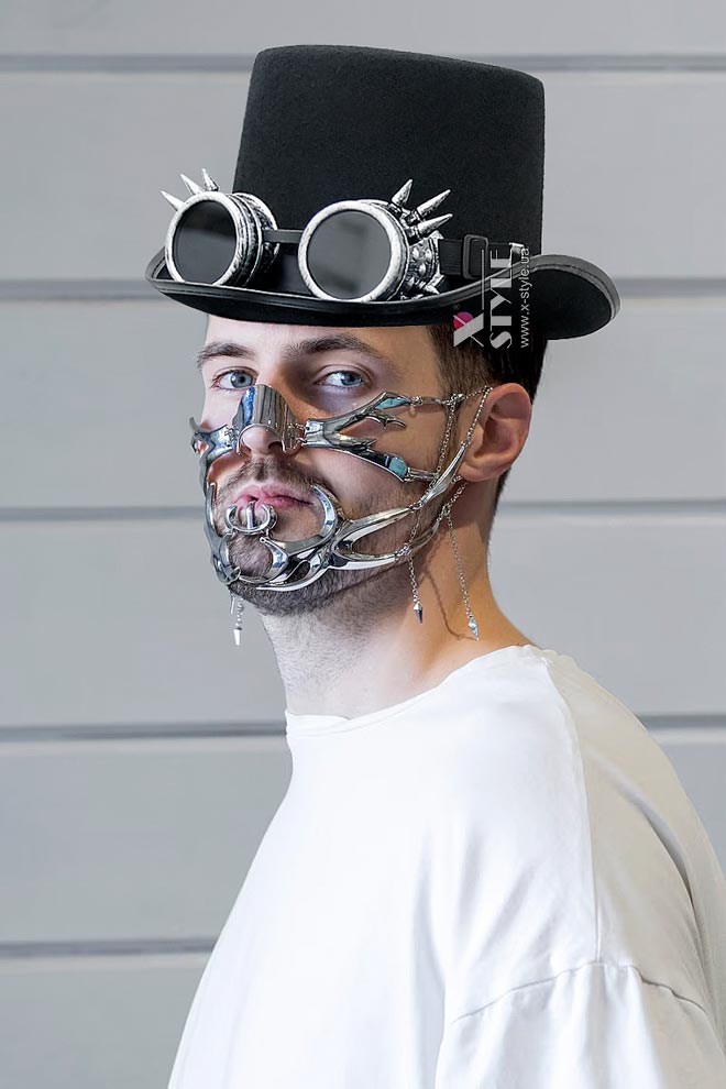 Чоловіча та жіноча маска "Кіборг"