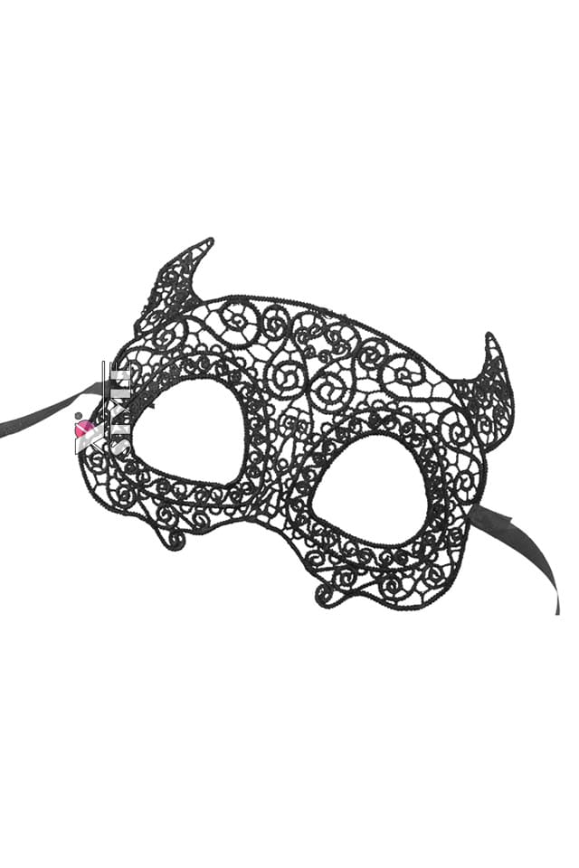 Карнавальна маска з вушками Demon Inside