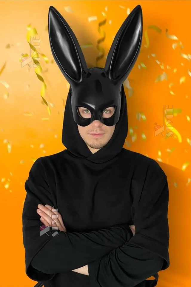 Men's mask with rabbit ears X1100