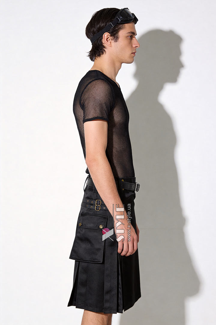 Чоловічий топ сітка з коротким рукавом XC023