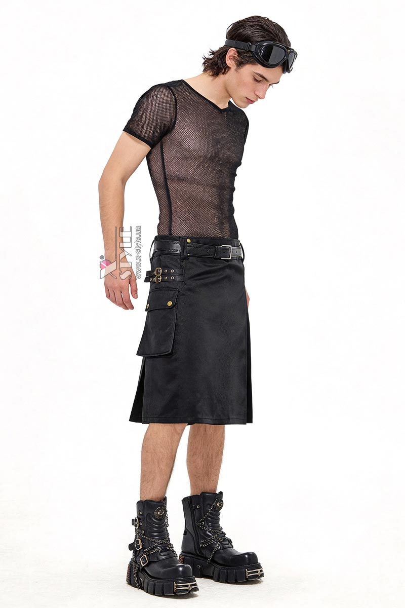 Чоловічий топ сітка з коротким рукавом XC023