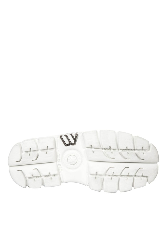 White Chunky Platform Sneakers B4004