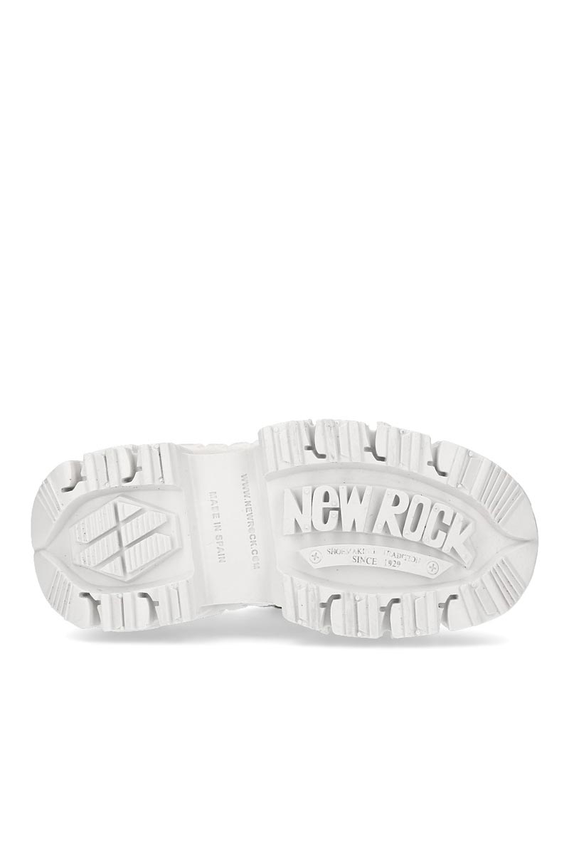 Масивні шкіряні кросівки TANK NAPA BLANCA