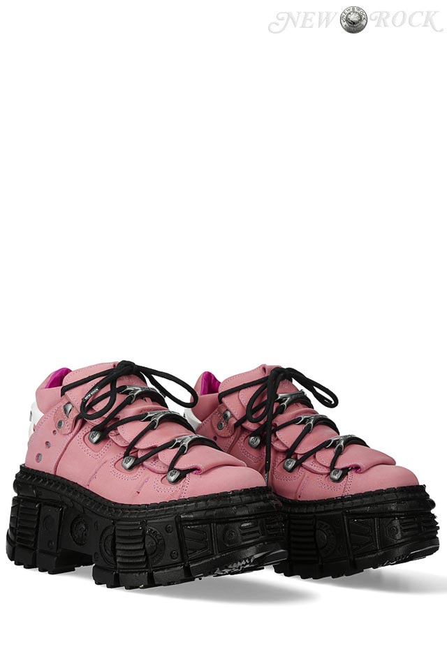 Кросівки з нубуку на платформі NOBUK ROSA (314052)