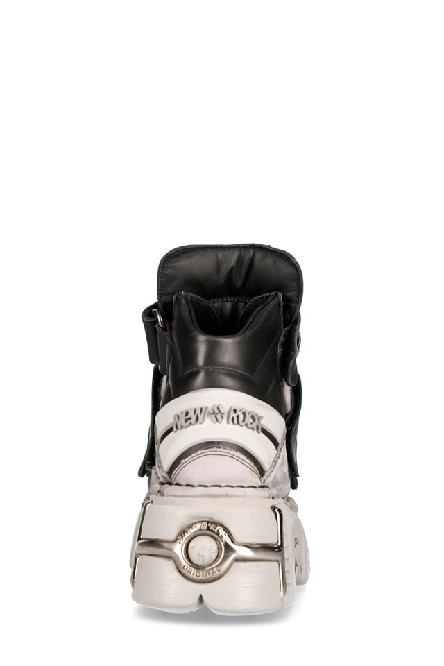 New Rock Alaska Perla Leather Sneakers