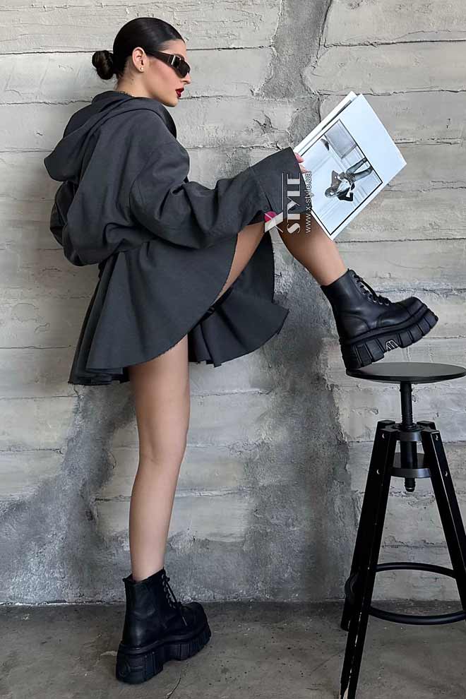 Ботинки из натуральной кожи CUCHILLA TOWER