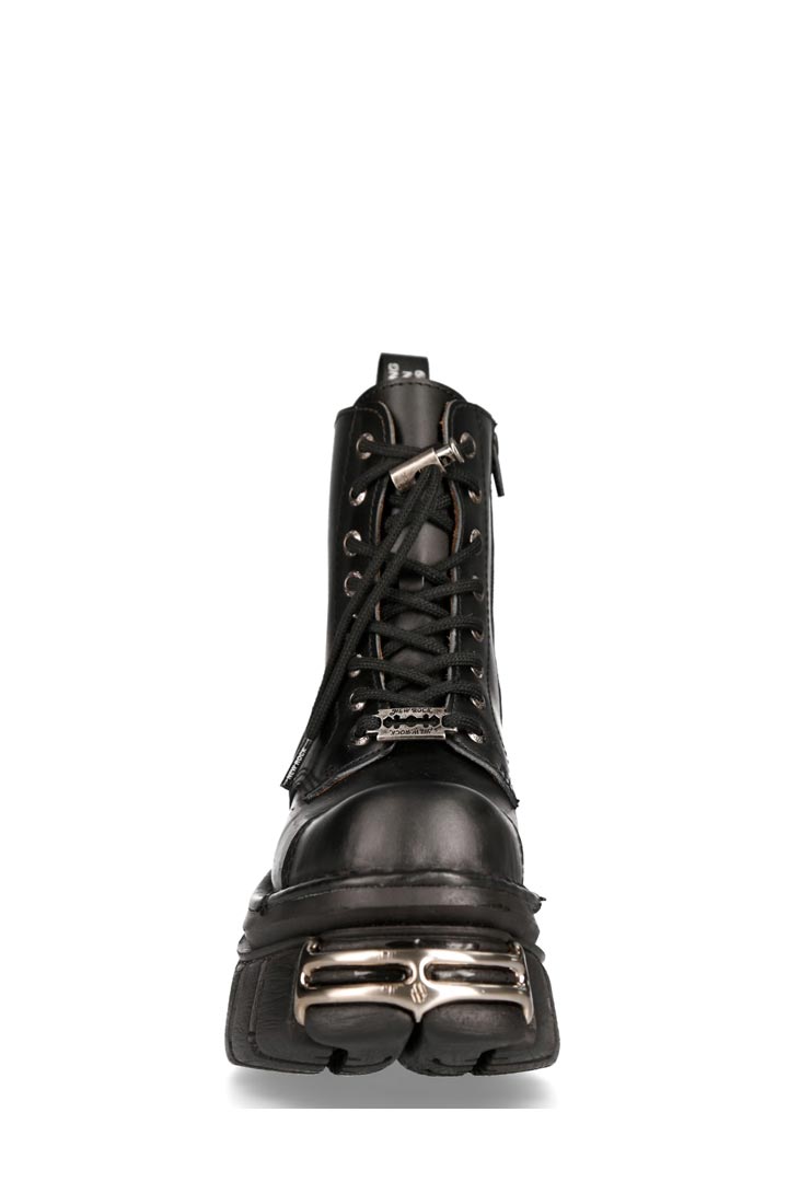 Кожаные ботинки New Rock Metallic Tower