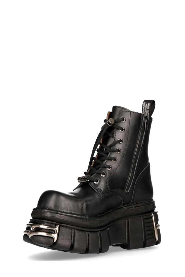 Кожаные ботинки New Rock Metallic Tower