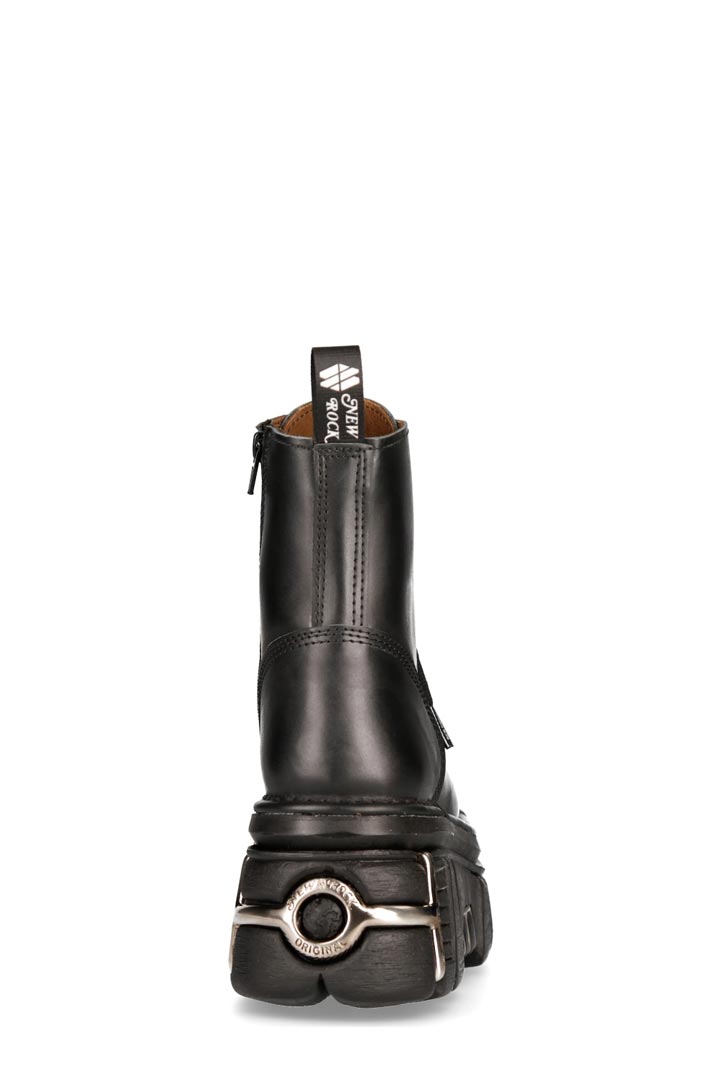 Кожаные ботинки New Rock Metallic Tower