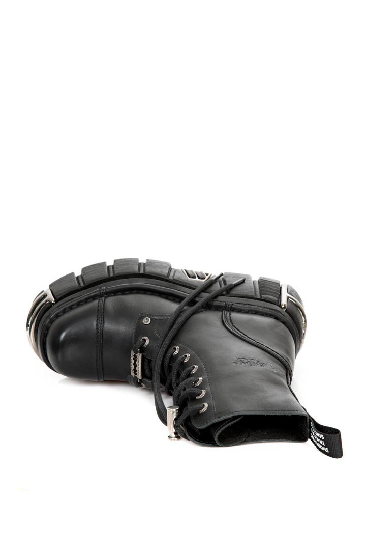 Кожаные ботинки New Rock Metallic Tower