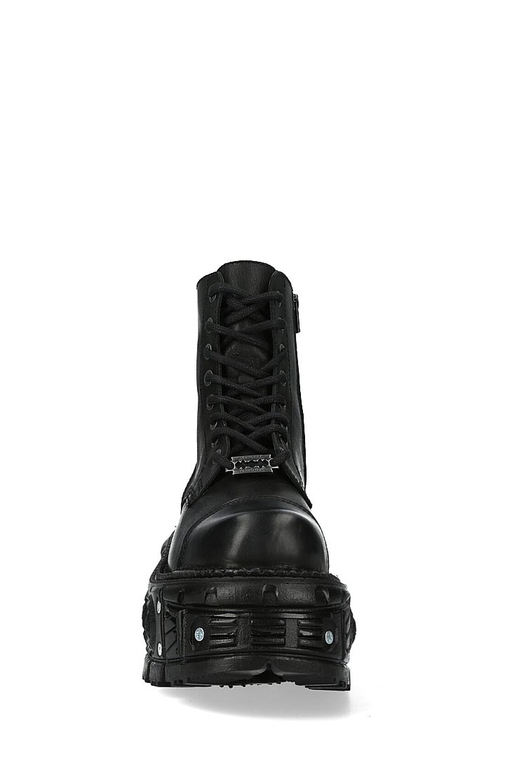 Кожаные ботинки на массивной подошве TANK IMPERFECT