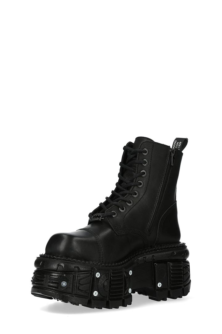 Кожаные ботинки на массивной подошве TANK IMPERFECT