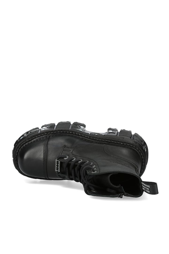 Кожаные ботинки на массивной подошве TANK IMPERFECT