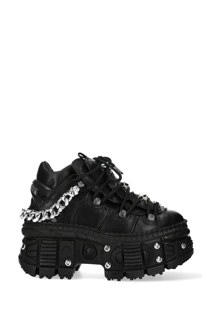 New Rock TANK PALADIO Leather Sneakers