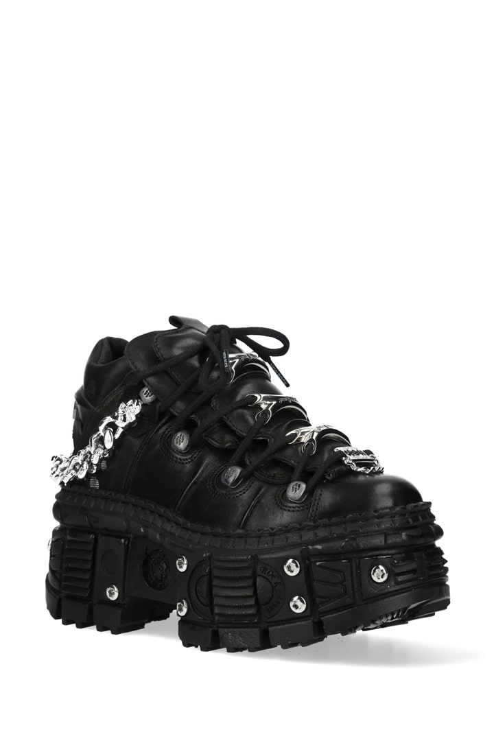 New Rock TANK PALADIO Leather Sneakers