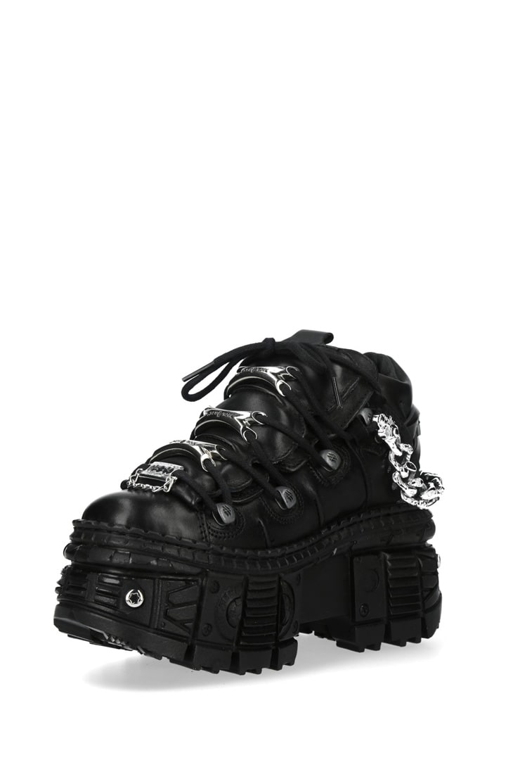 New Rock TANK PALADIO Leather Sneakers