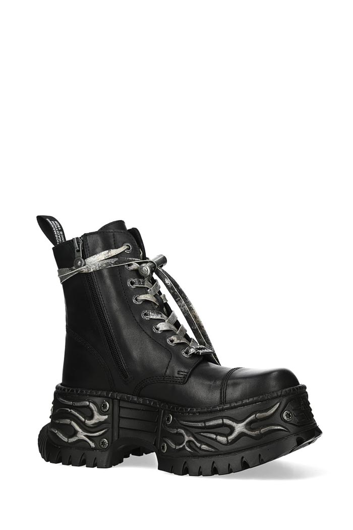 Кожаные ботинки на платформе New Rock FUEGO ANTIK