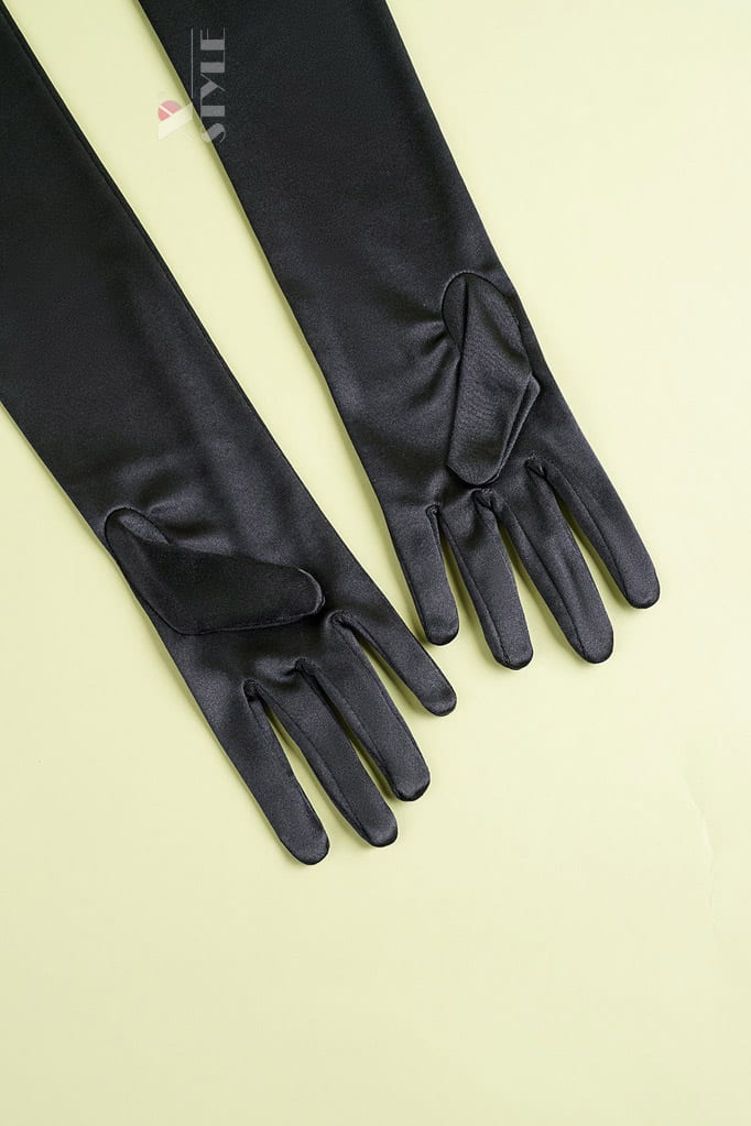 Довгі рукавички в стилі Ретро U1179