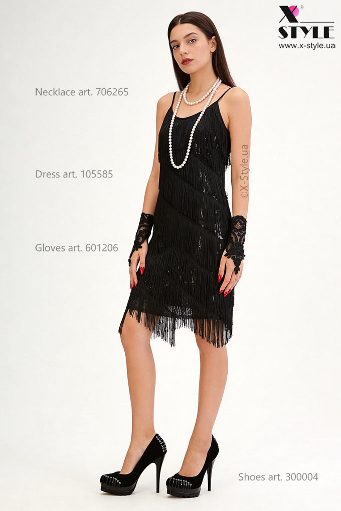 Туфли Kamengsi черные на каблуке XC004