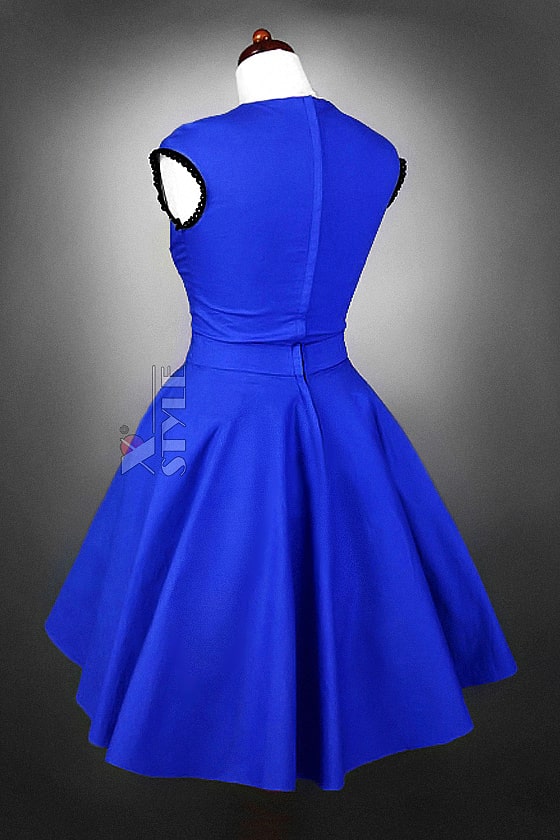 Xstyle Retro Dress with Attached Petticoat