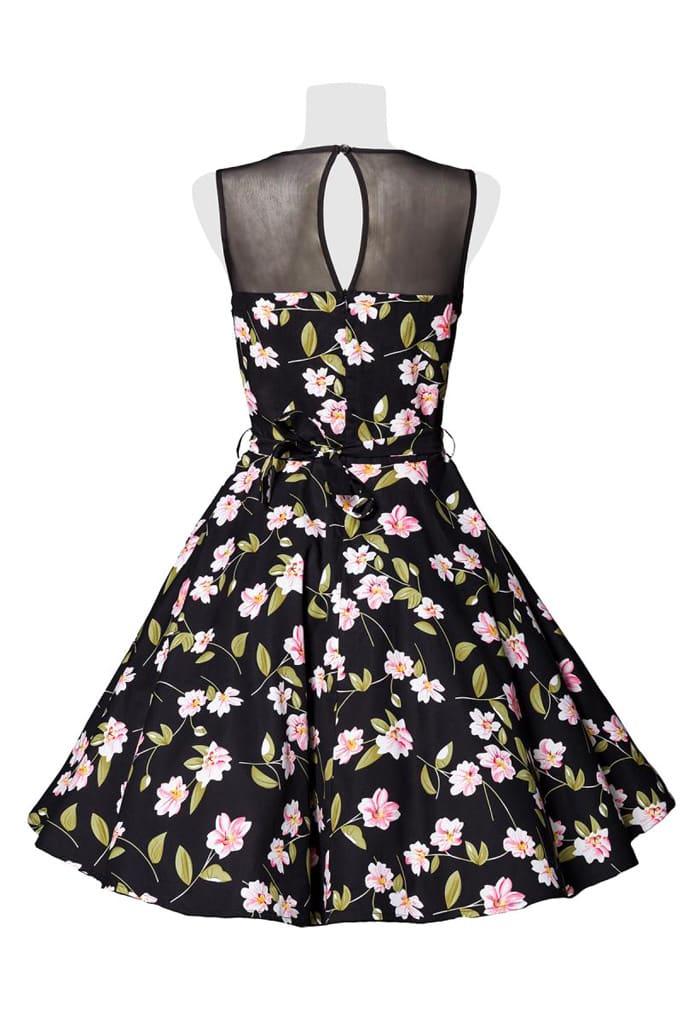 Сукня в стилі Ретро з квітковим візерунком B5516