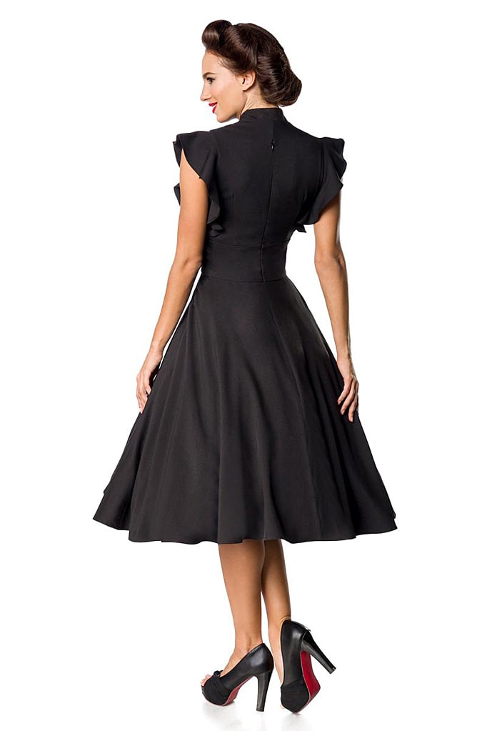 Елегантна чорна сукня Ретро Belsira