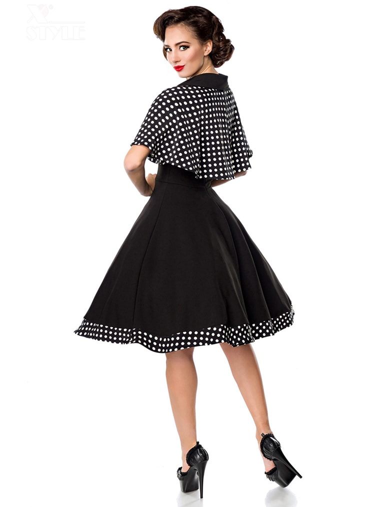 50's Swing Dress with Cape