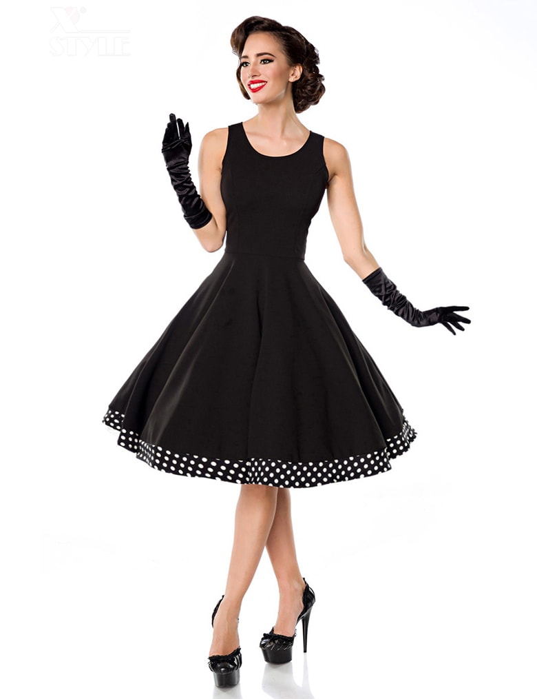 50's Swing Dress with Cape
