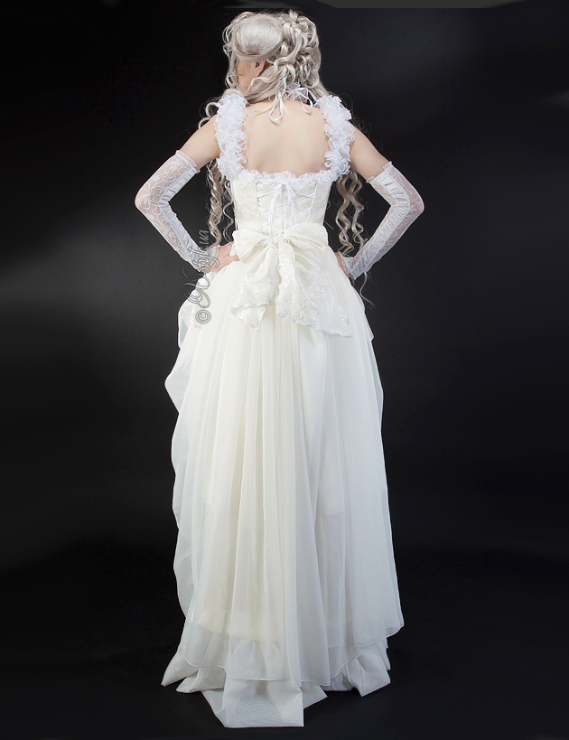 Свадебное платье Викторианской эпохи
