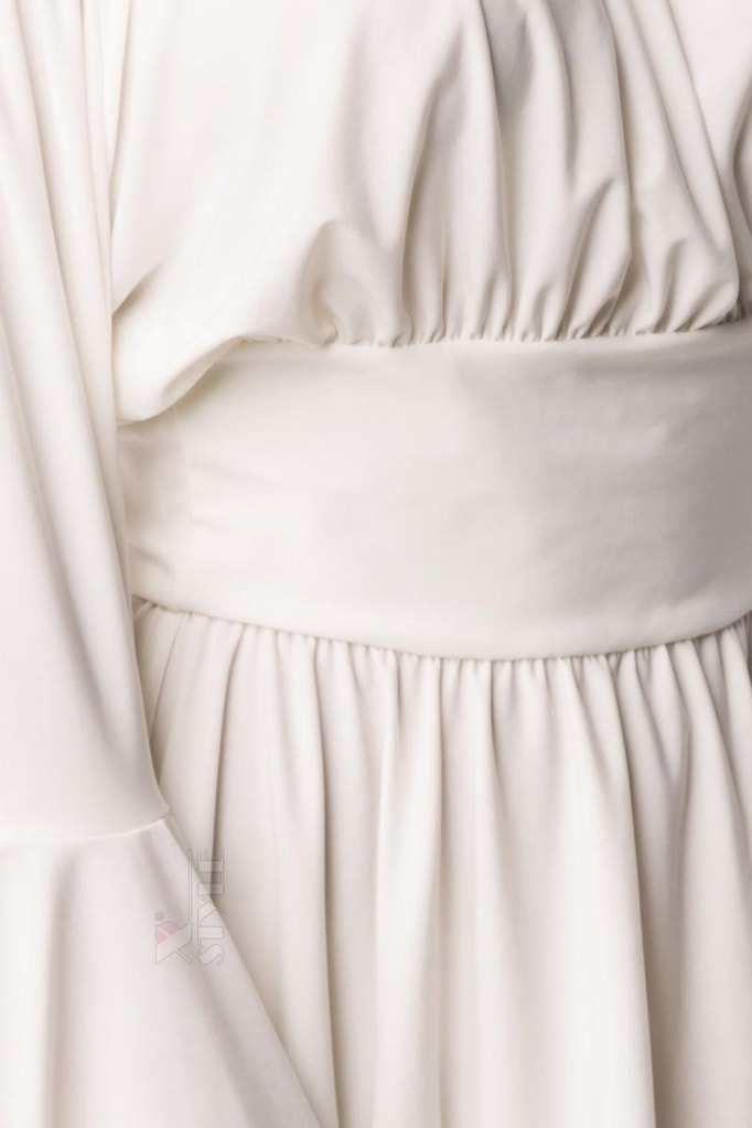 Белое платье-туника Amynetti
