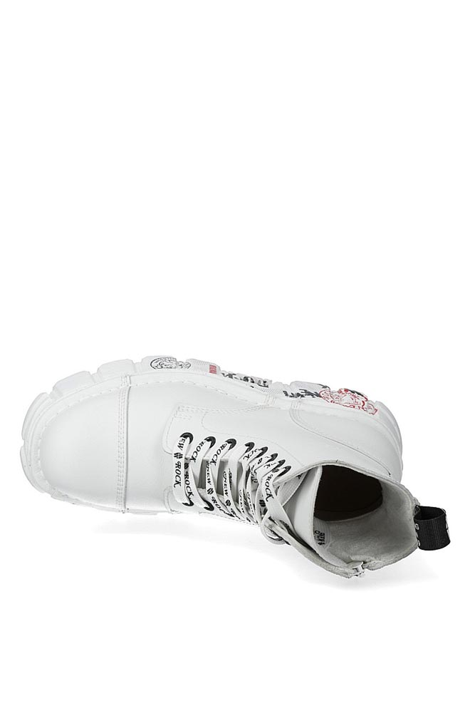Белые ботинки на платформе New Rock URBAN TRILLS
