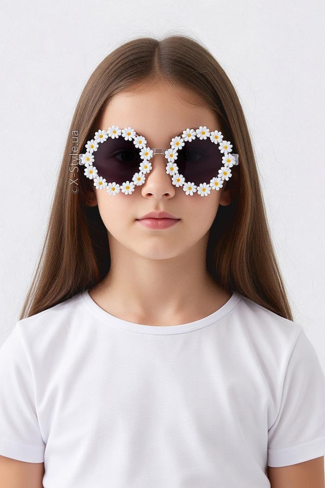 Дитячі сонцезахисні окуляри "ромашки" (905145)