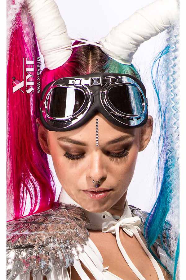 Футуристические очки гогглы Rave Apocalypse