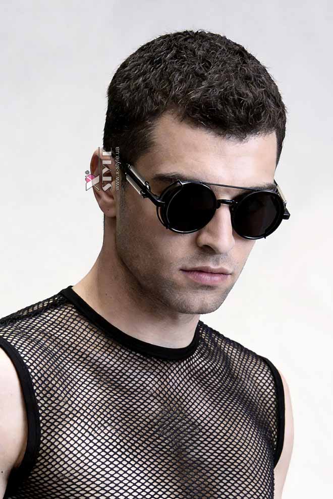 Мужские и женские круглые очки с пружинами + чехол