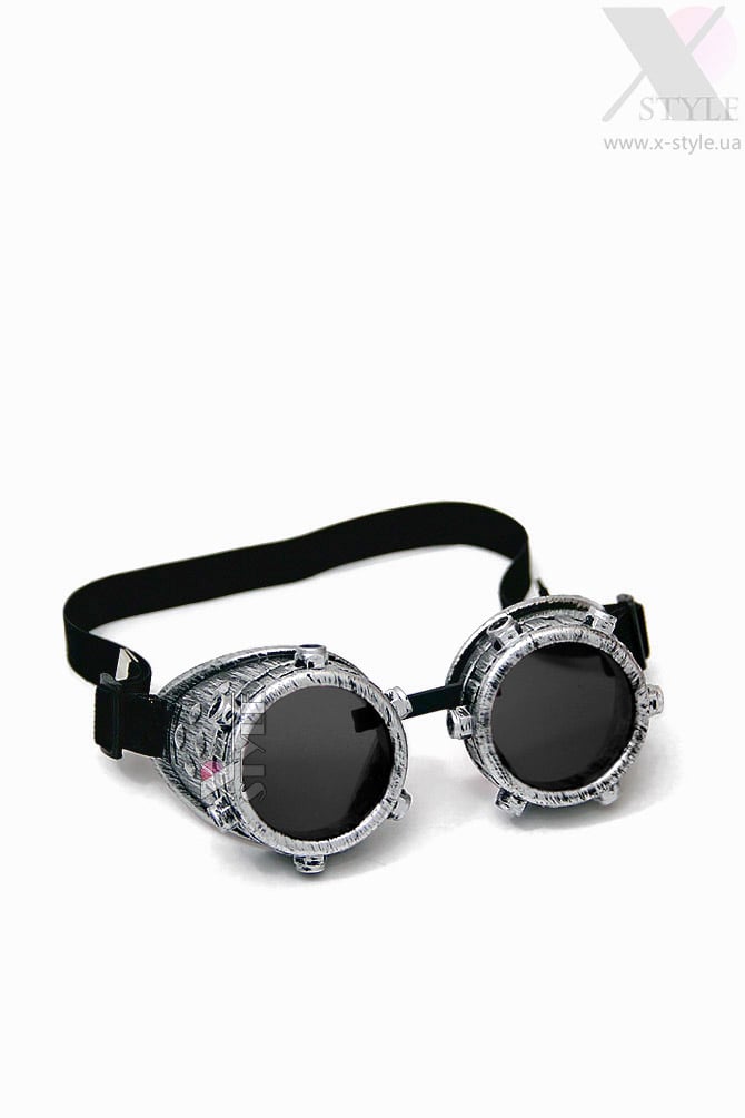 Perforated Lenses Steampunk Glasses X148