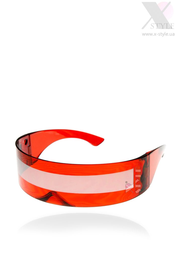 Cyberpunk Red Futuristic Glasses 