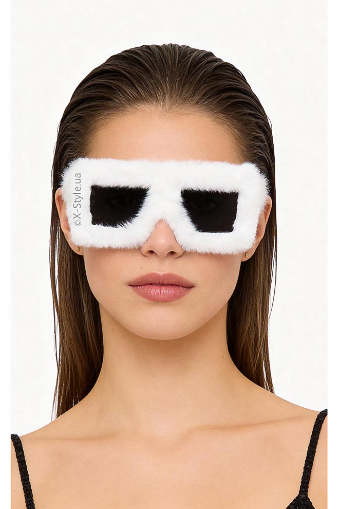 Фестивальные очки с мехом X5166