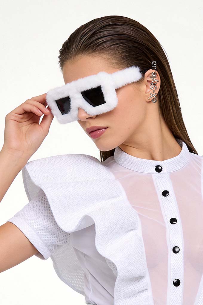 Фестивальные очки с мехом X5166