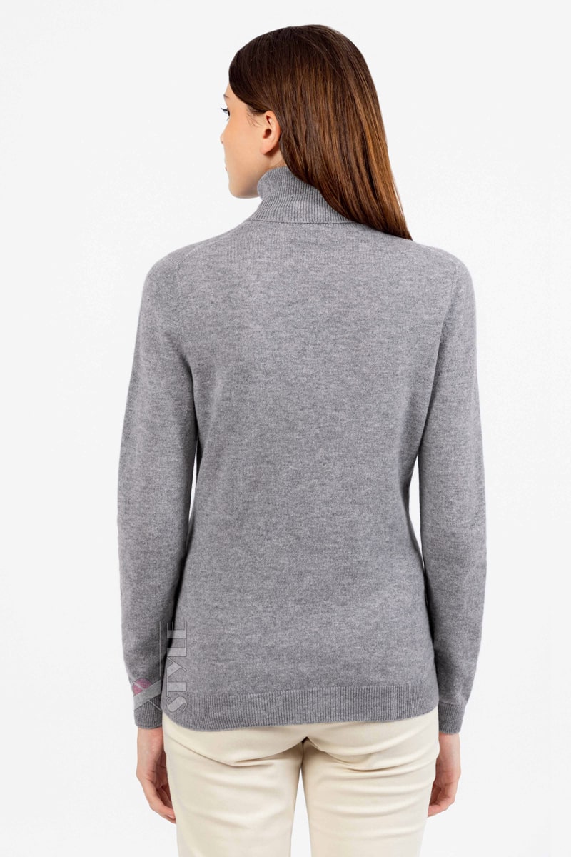 Women's Turtleneck Sweater with Wool XC1031
