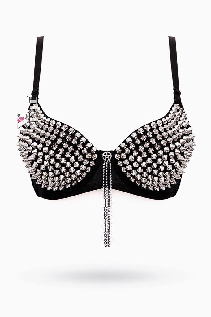 Spiked Bra Top with Chains XC2305 buy online store Xstyle - 142305